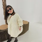 【90-140】 フラワーキルティング ロング コート - 画像 (10)