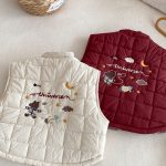 【73-120】 刺繍 カートゥーン リバーシブル ベスト - 画像 (20)