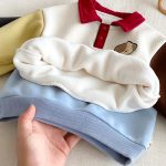 【73-120】 配色 裏起毛 スウェット - 画像 (13)