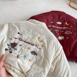 【73-120】 刺繍 カートゥーン リバーシブル コート - 画像 (20)