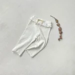 【73-100】 リボン リブ レギンス - 画像 (6)