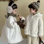 【80-150】 韓国風 シンプル ワンピースor アウター - 画像 (3)