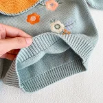 【66-100】フリル襟 刺繡 セットアップ - 画像 (4)