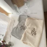 【66-100】 英字プリント リネン オールーインワン - 画像 (10)
