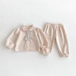 【73-110】ネクタイワッフル セットアップ - 画像 (7)