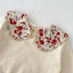 【66-100】 刺繍 襟 トップス - 画像 (12)