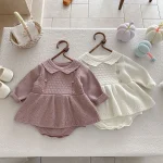 【66-100】 ワンピース ゲーブル ロンパース - 画像 (3)