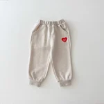 【73-120】 ハート刺繡 カジュアル セットアップ - 画像 (8)