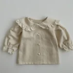 【73-120】 丸襟レース シャツ - 画像 (6)