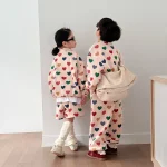 【90-150】ハート姉妹兄弟コーデ セットアップ - 画像 (11)