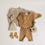 【59-120】HAPPYロゴワッフル セットアップ - 画像 (5)
