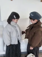 【80-140】 スカーフ付き アウター - 画像 (4)