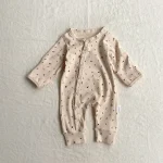 【66-90】ボンボン付き 花柄 オールインワン - 画像 (8)