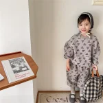 【80-130】 葉柄ボア セットアップ - 画像 (3)