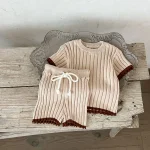 【66-90】 ニット リブ セットアップ - 画像 (9)