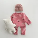 【80-130】 クールネック 動物柄 ルームウェア - 画像 (8)