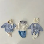 【66-90】 ハート刺しゅう ロンパース - 画像 (7)