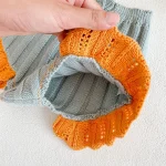【66-100】フリル襟 刺繡 セットアップ - 画像 (5)