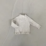 【73-100】 シンプル フリル インナー シャツ - 画像 (9)