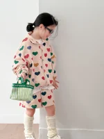 【90-150】ハート姉妹兄弟コーデ セットアップ - 画像 (12)