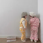 【80-120】ハート ベスト + パンツ セットアップ - 画像 (12)