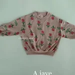 【73-120】 チューリップ柄 セットアップ - 画像 (8)