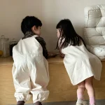 【80-150】 ポケット付き サロペット or ワンピース - 画像 (3)