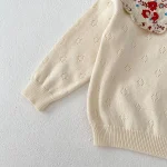 【66-100】 刺繍 襟 トップス - 画像 (15)