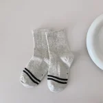 【GOODS】 韓国風 シンプル ソックス - 画像 (9)