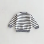 【80-130】 ボーダー クールネック トップス - 画像 (17)