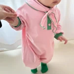 【66-90】 ショール付き バイカラー オールインワン - 画像 (3)
