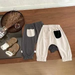 【73-110】 バックポケット カジュアル パンツ - 画像 (9)