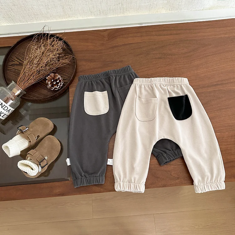 69d395a9005f7d7c4266430e1a5a379a_750x.webp 【73-110】 バックポケット カジュアル パンツ - 画像 (1)