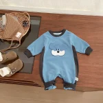 【66-100】 カートゥーン 熊デザイン オールインワン - 画像 (4)