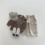 【73-120】 ポケット付き カジュアル パンツ - 画像 (6)