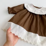 【66-100】 丸襟 ワンピース or ロンパース - 画像 (14)