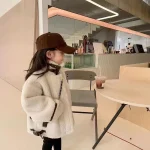 【90-130】 フェイクムートン コート - 画像 (5)
