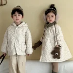 【80-150】 韓国風 シンプル ワンピースor アウター - 画像 (2)