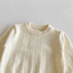 【66-100】 フリル トップス &ネコ 刺繡 3点セット - 画像 (7)