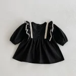 【66-110】 肩フリル ワンピース or ロンパース - 画像 (16)