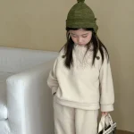 【80-150】 フリースボタン付き セットアップ - 画像 (8)