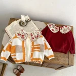 【66-100】 刺繍 襟 トップス - 画像 (8)