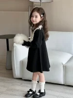 【90-150】 ブラック ワンピース - 画像 (4)