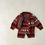 【66-100】 ひしがた編み セットアップ - 画像 (4)