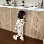【73-100】 ヒョウ柄 ルームウエア セットアップ - 画像 (4)