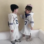 【80-150】 27ロゴ ボア付き セットアップ - 画像 (6)