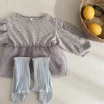 【80-130】 花柄 レース トップス - 画像 (7)