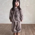 【73-120】 英字プリントカジュアル セットアップ - 画像 (7)