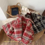 【90-140】 ギンガム チェック ジャケット - 画像 (11)