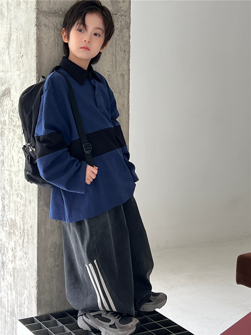 【100-150】スポーティ ゆったり ボトムス パンツ - 画像 (5)